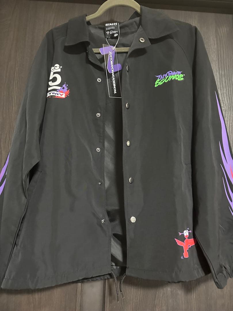 ずっと真夜中でいいのに。ミラーチューンコーチジャケットM 中古ほぼ未使用