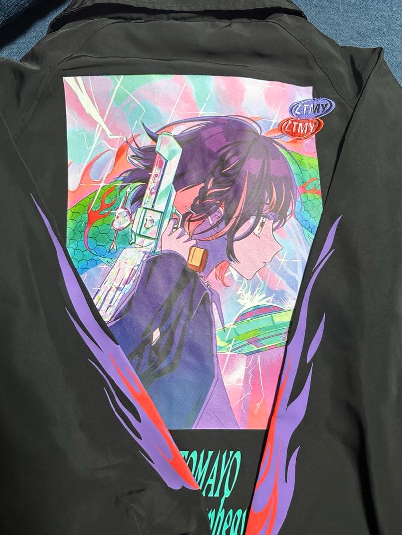 ずっと真夜中でいいのに。ミラーチューンコーチジャケットM 中古ほぼ未使用