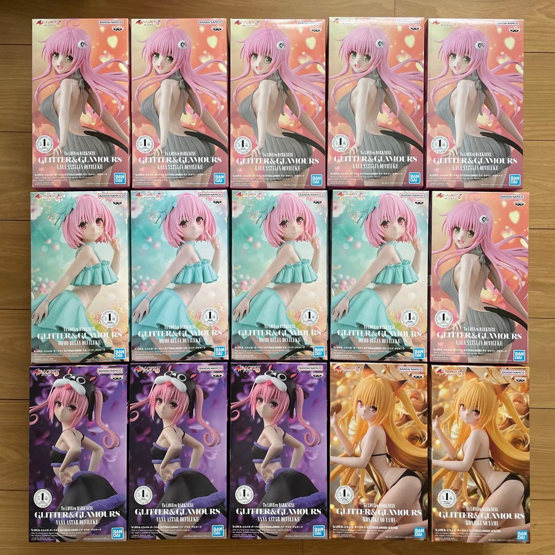 ToLOVEる　フィギュア　とらぶる　グリッターグラマラス　グリグラ　まとめ売り
