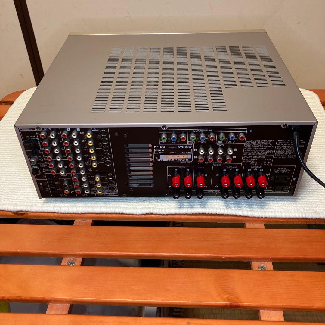 【美品】DENON デノン AVサラウンドレシーバー AVR-3300