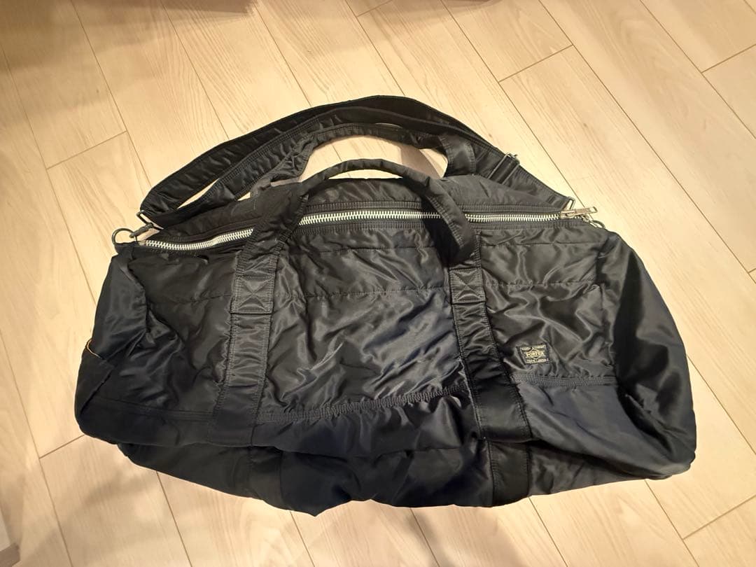 Toshihana　タンカー ボストンバッグ2way ブラック 吉田カバン