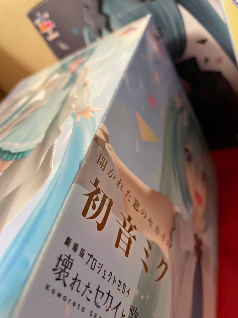 開かれた窓のセカイの初音ミク　雪ミク　フィギュア