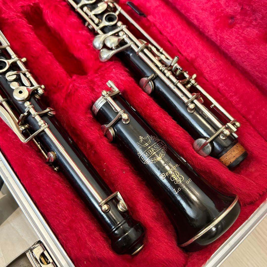 【木製】BESSON　オーボエ　B&H EMBASSY セミオート　グラナディラ