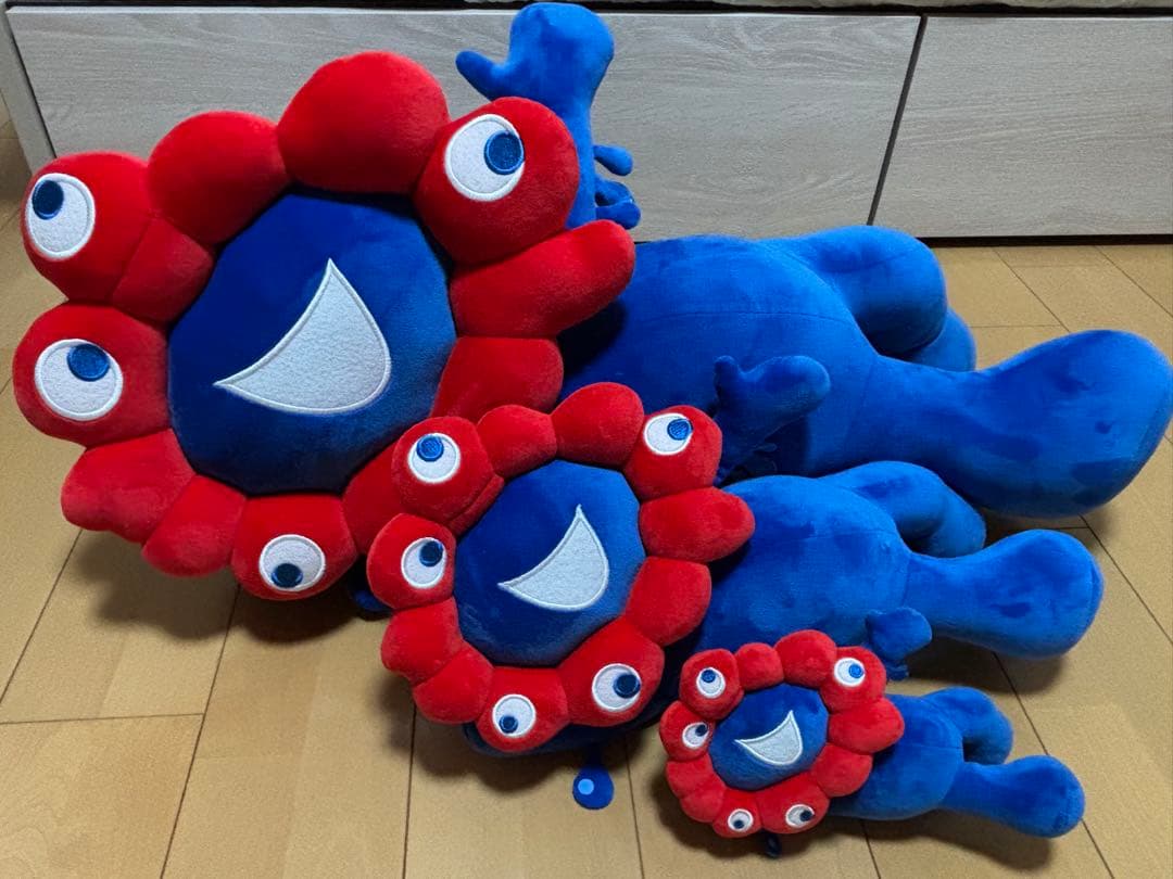 ミャクミャクくじ ぬいぐるみ 1等2等3等 コンプリート