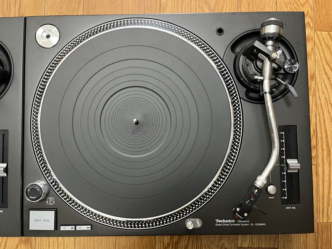 Technics SL-1200MK5 ターンテーブル 2台+ミキサー