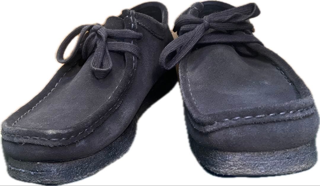 クラークス　ワラビー　ブラック　Clarks