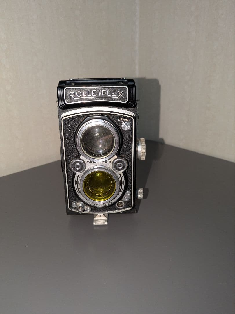 ジャンク　ローライフレックス Tessar 75mm f3.5 二眼レフ 現状品