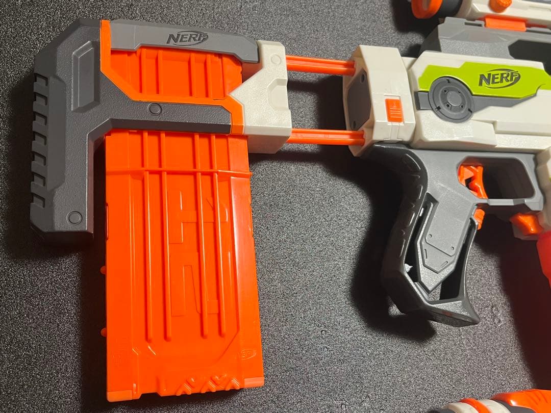 ナーフ モジュラス ECS-10 +追加パーツ 2個セット オレンジトリガー