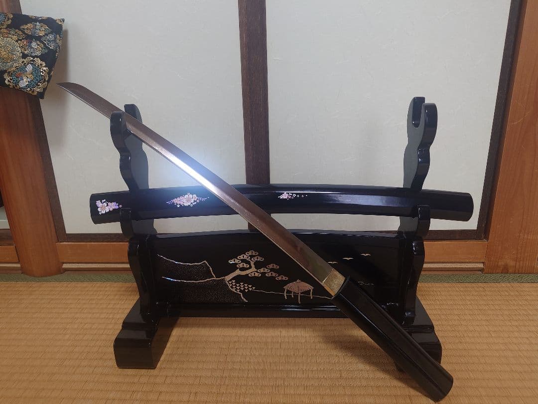 くまぽんぬ 【華小刀・刀掛けセット】