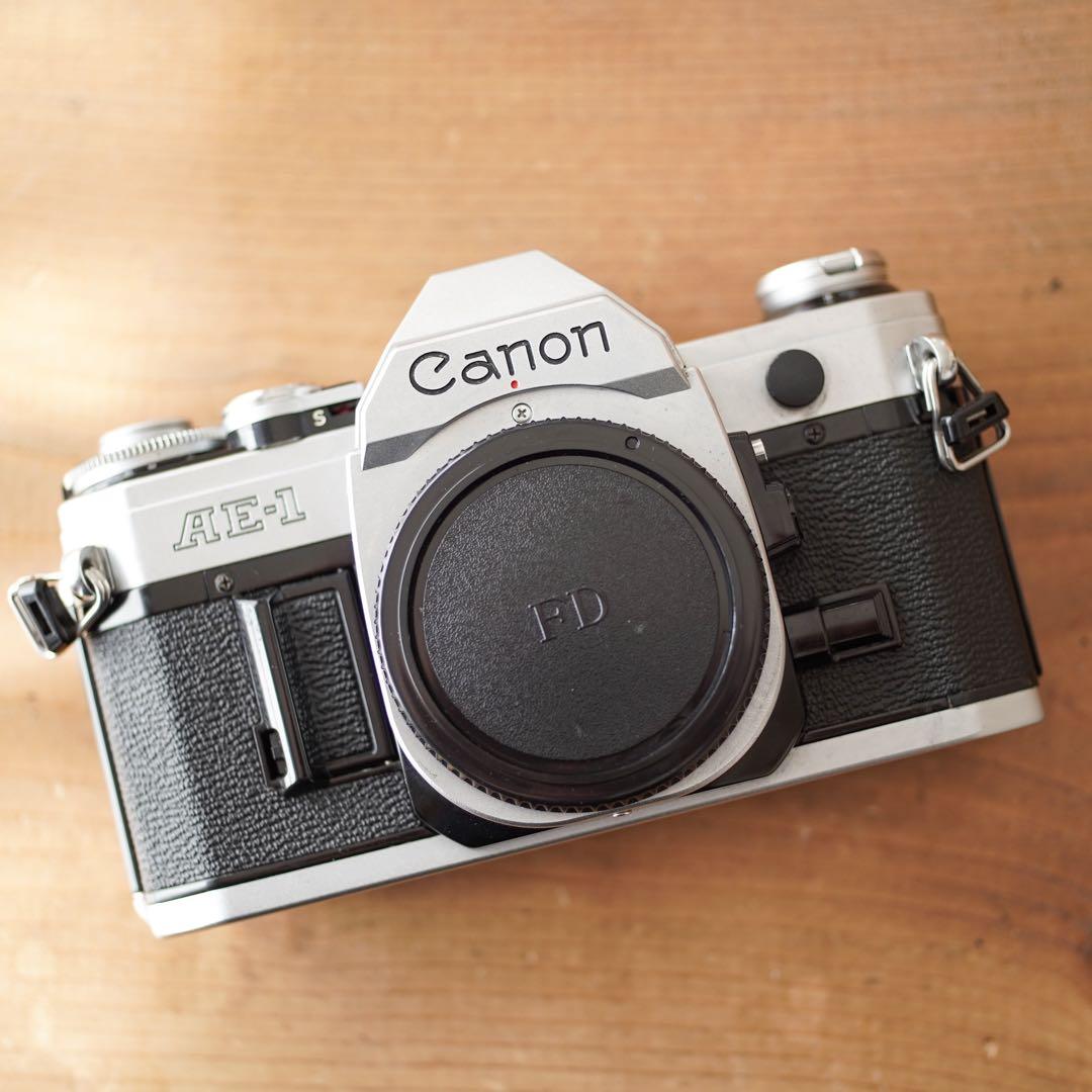 【撮影済み】Canon AE-1 フィルムカメラ 70-200mmレンズ付き