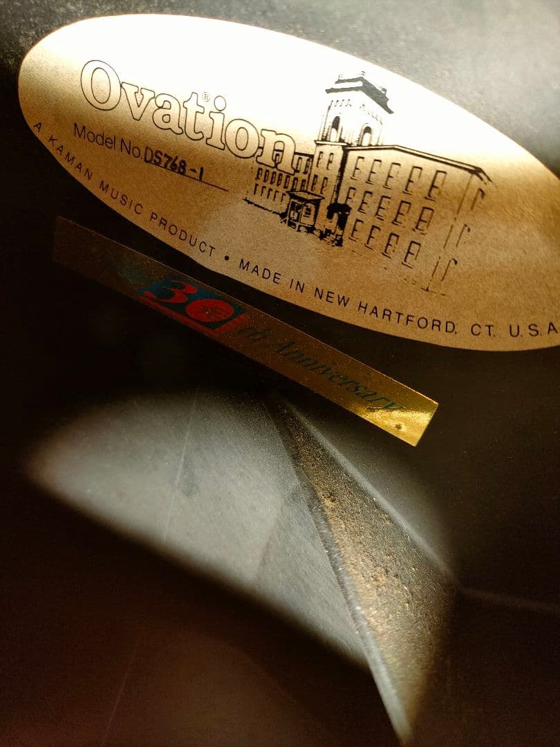 オベーション USA オプティマ搭載 30周年 アニバーサリーモデル エレアコ