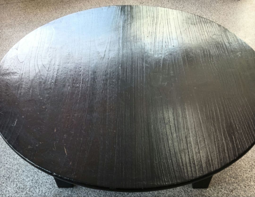 和風家具　古民家　折りたたみ式テーブル ちゃぶ台 レトロ 和風 テーブル