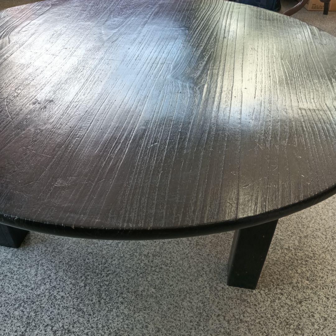 和風家具　古民家　折りたたみ式テーブル ちゃぶ台 レトロ 和風 テーブル