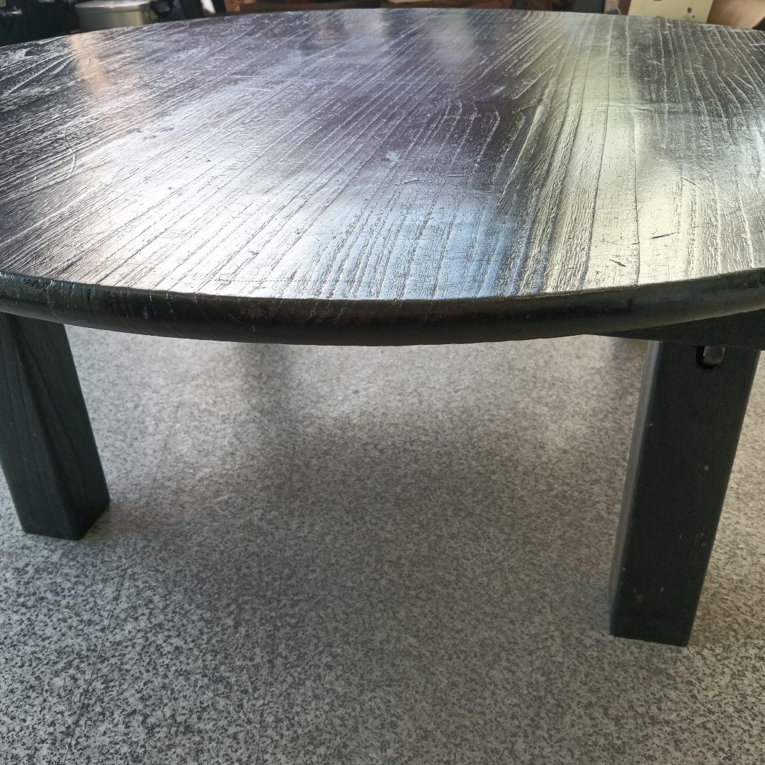 和風家具　古民家　折りたたみ式テーブル ちゃぶ台 レトロ 和風 テーブル