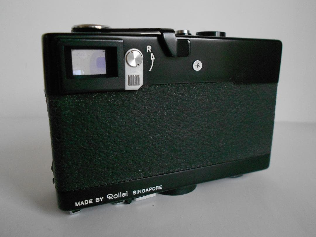 d*7様 美品　ローライ35S　フラッシュ121BC　革ケース付　ブラック　希少