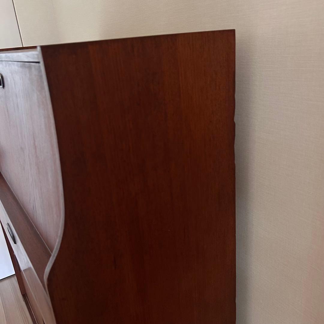 【希少】英国ヴィンテージ チーク材 ライティングビューロー1960s