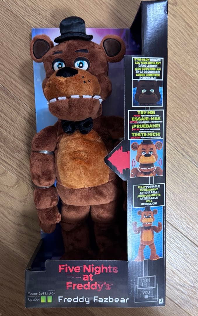 ファイブナイツアットフレディーズ フレディ　アクション　トーキング　ぬいぐるみ
