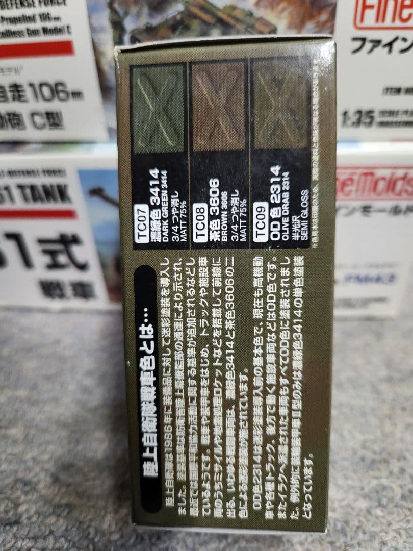 FineMolds他1/35 陸上自衛隊プラモデルセット