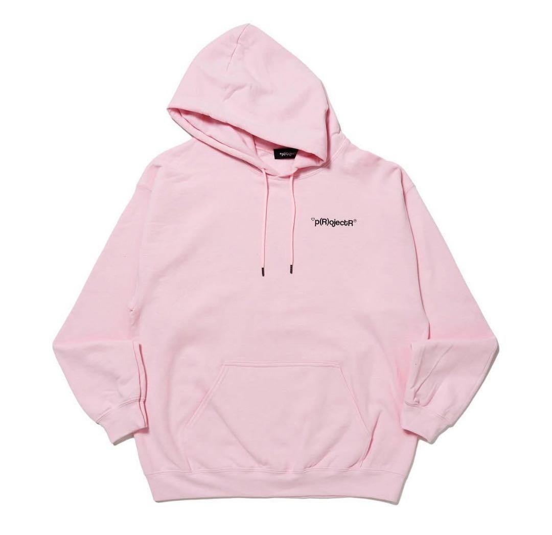 *p(R)ojectR®バレンタインロゴパーカー　Lサイズ
