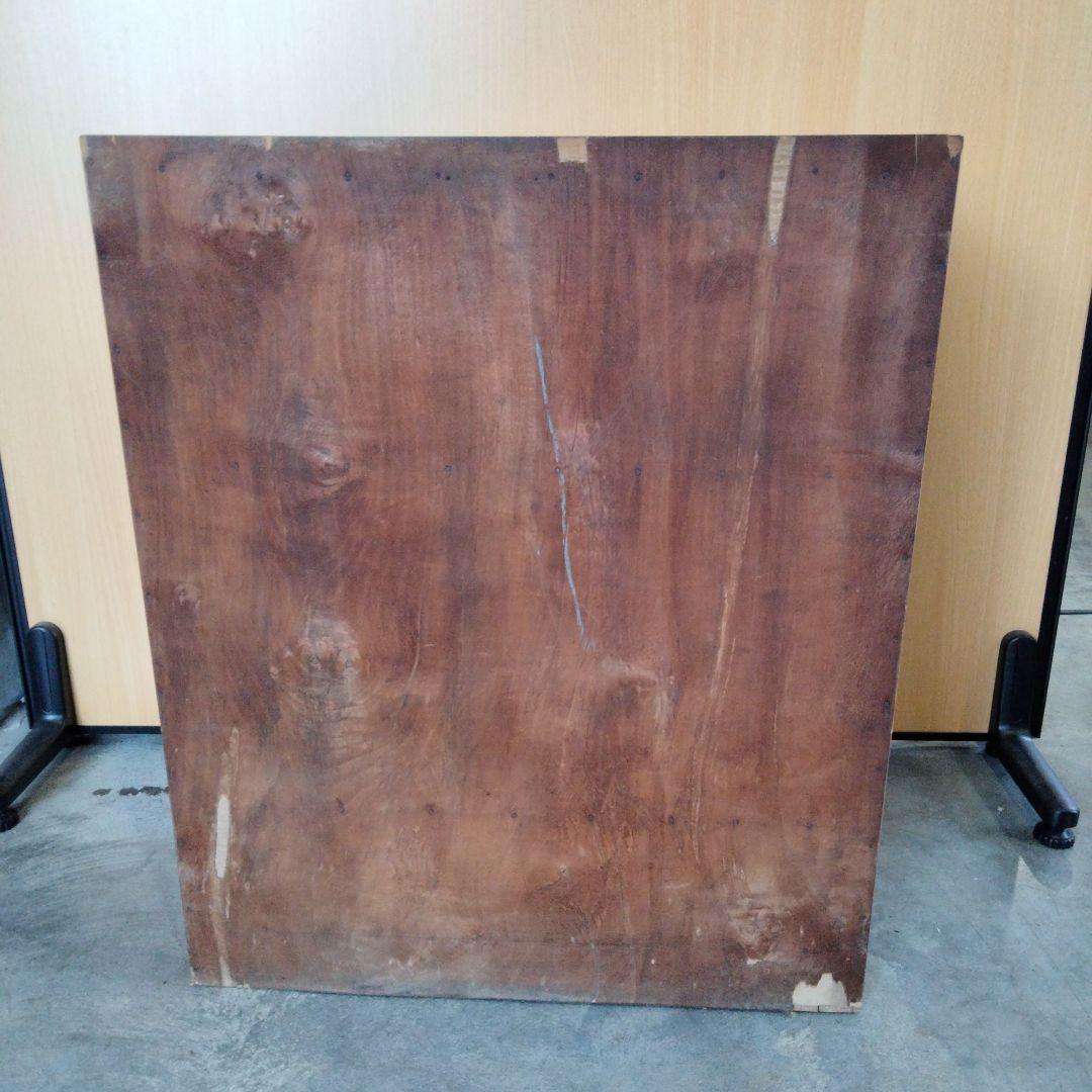 昭和レトロ 古家具 ガラス戸 木製キャビネット 食器棚 サイドボードカップボード