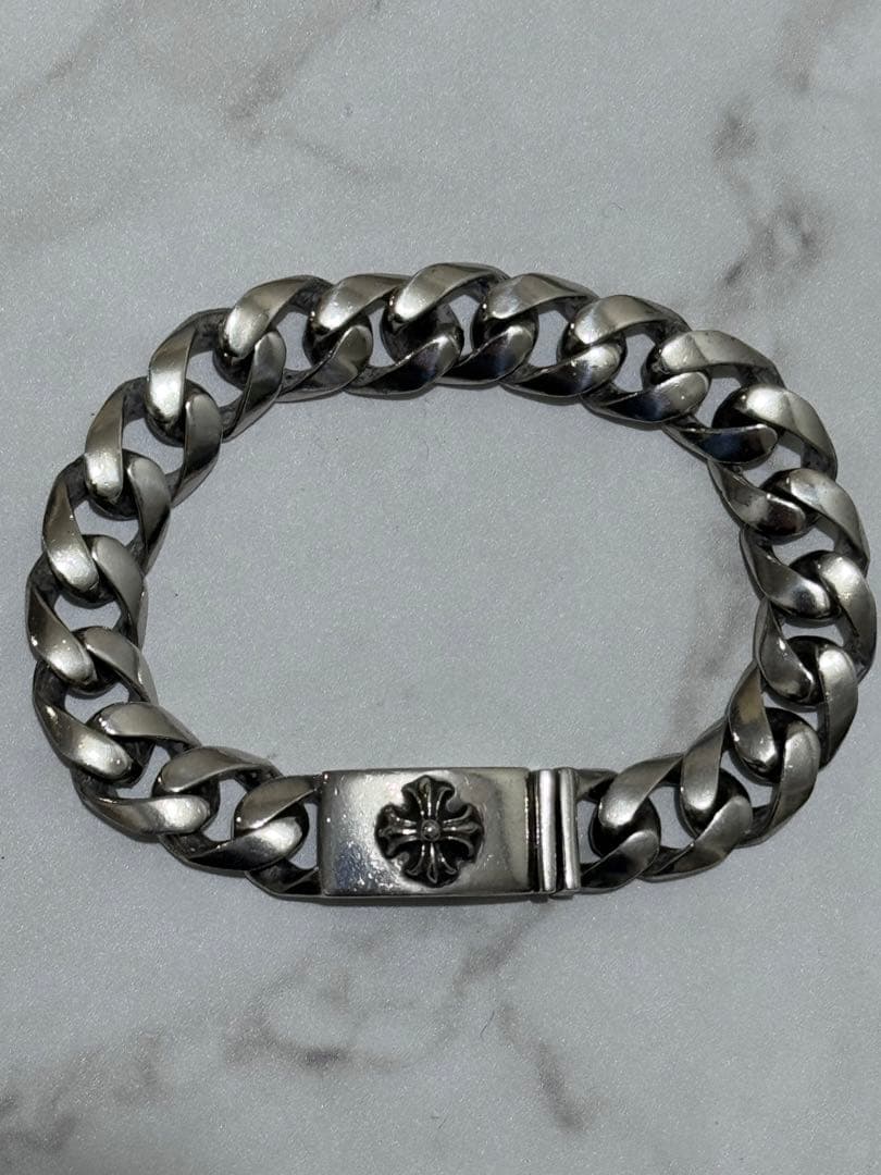 【激レア】クロムハーツビンテージシルバー チェーンブレスレット