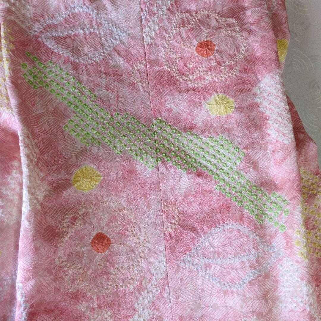 七五三３歳女の子正絹の被布（中綿無し）