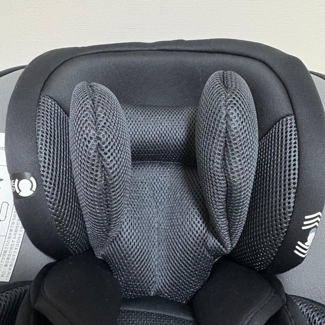 美品✨　ネビオ　nebio ターンピット　ISOFIX　ブラック　新生児　11歳