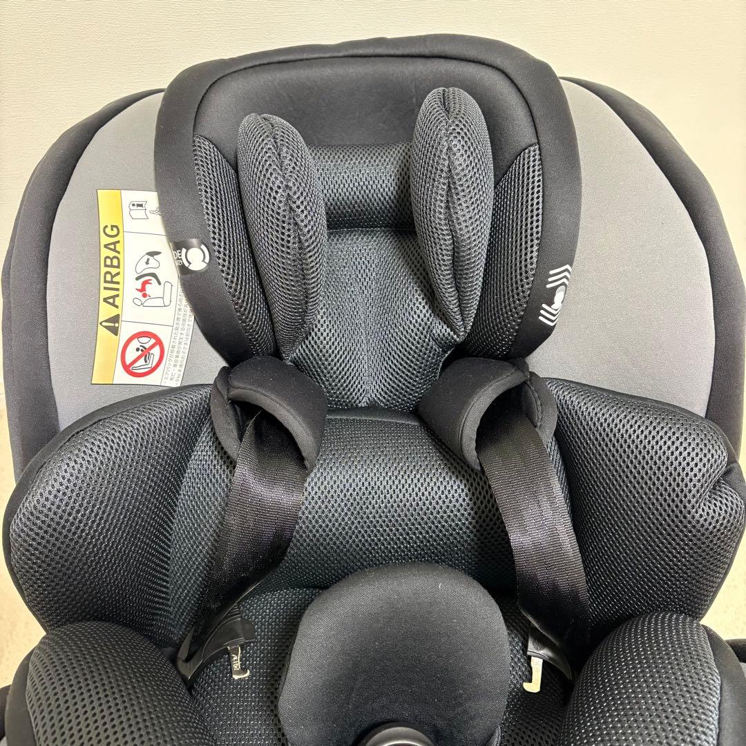 美品✨　ネビオ　nebio ターンピット　ISOFIX　ブラック　新生児　11歳