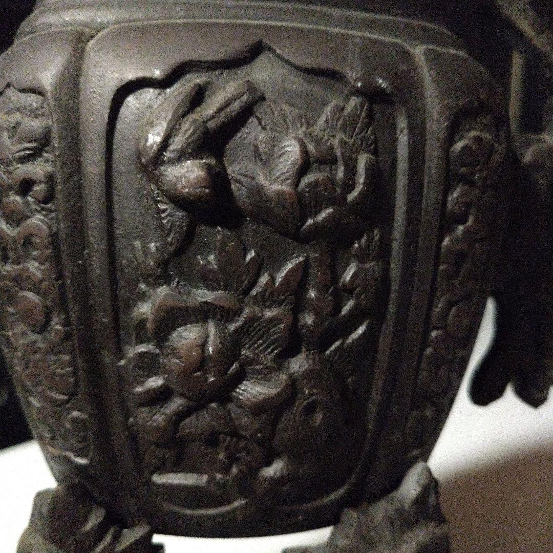 年代物 古美術品　骨董品 蓋付き香炉