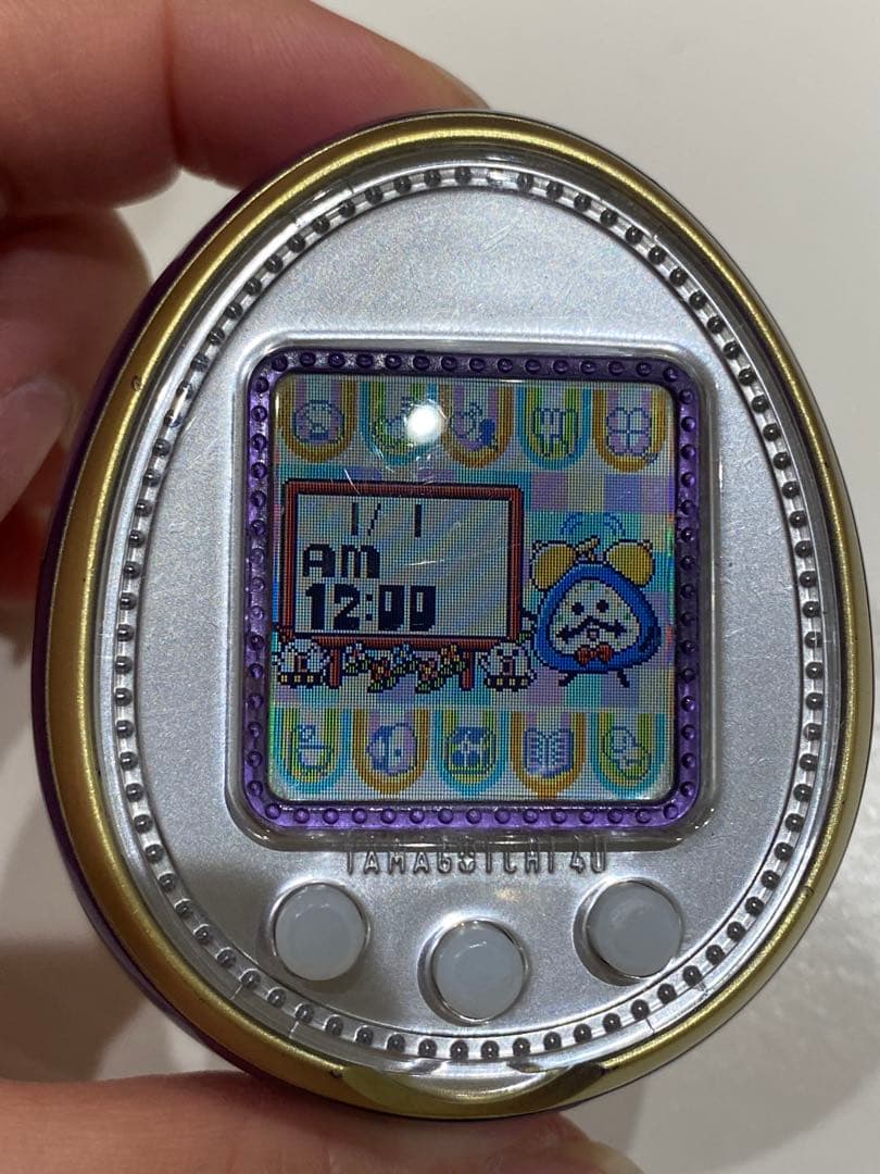 たまごっち4U パープル　動作良好　※値下げ不可