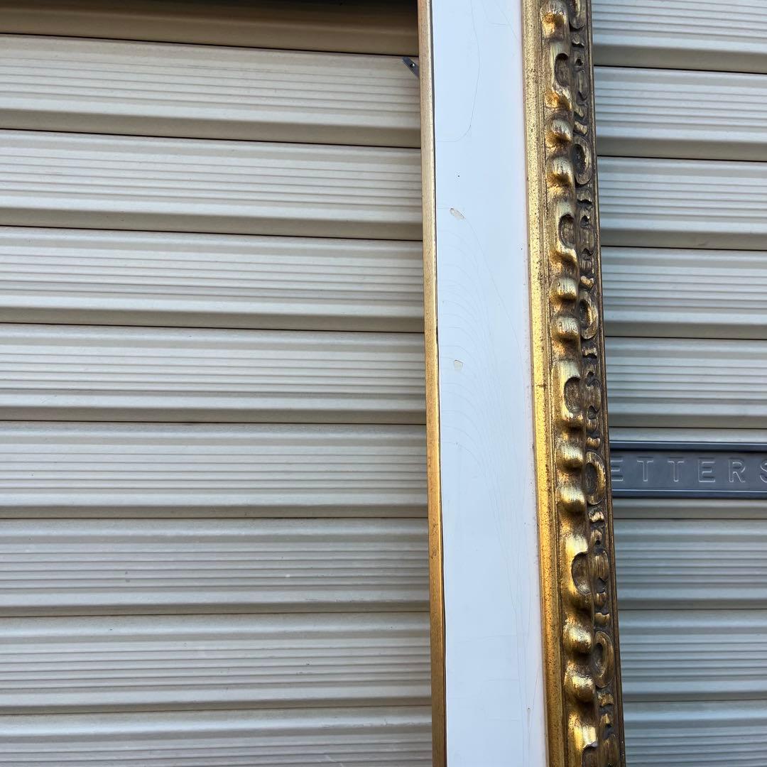 P50号 額縁 大型 ゴールド装飾 油彩用 アンティーク調 絵画フレーム