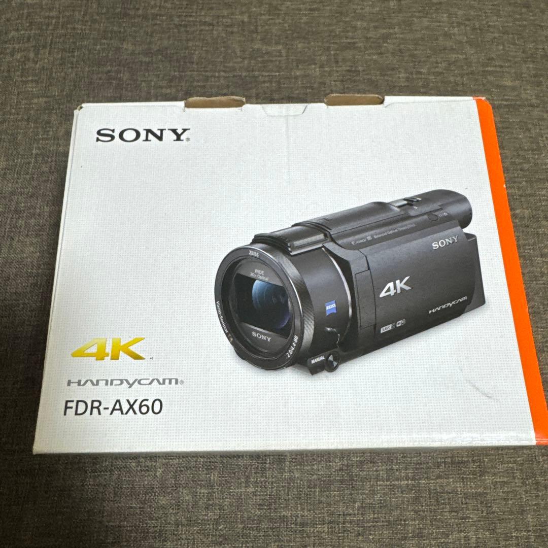【店頭展示品】SONY FDR-AX60 ブラック ビデオカメラ