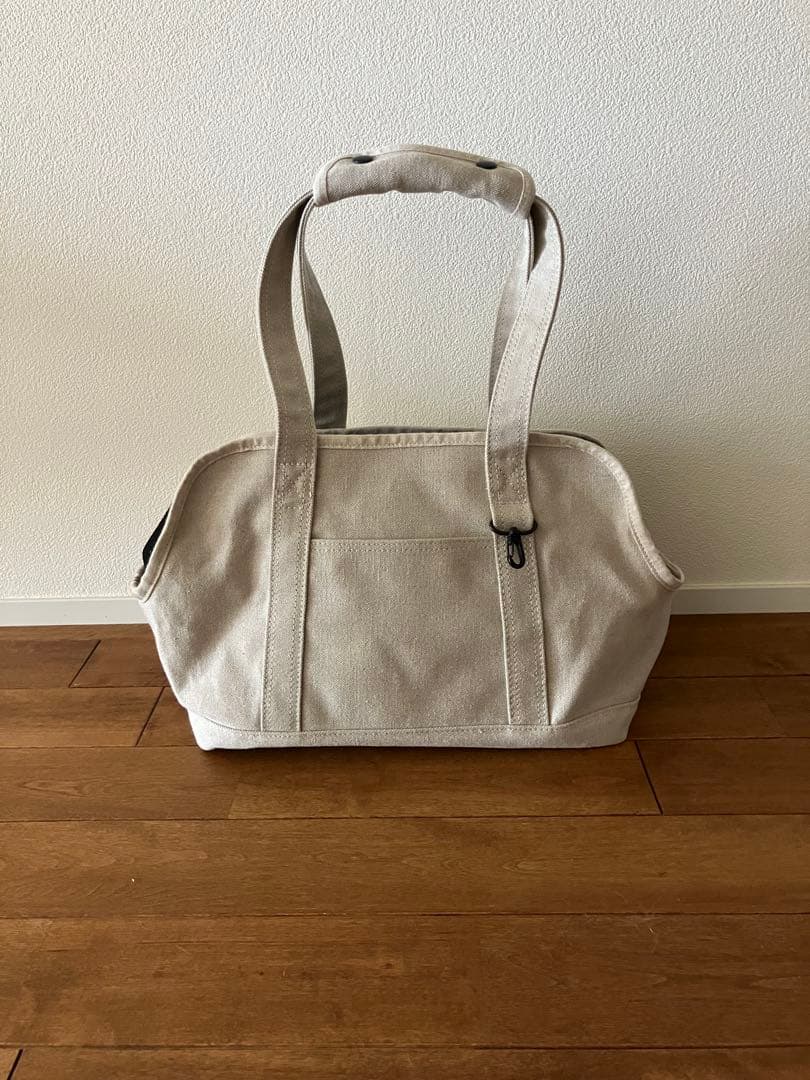 フリーステッチ　トートバッグ　リネン　ソリッド　S