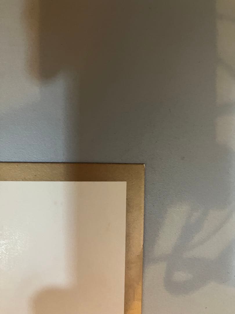 長渕剛直筆サイン色紙　昭和レトロ当時物