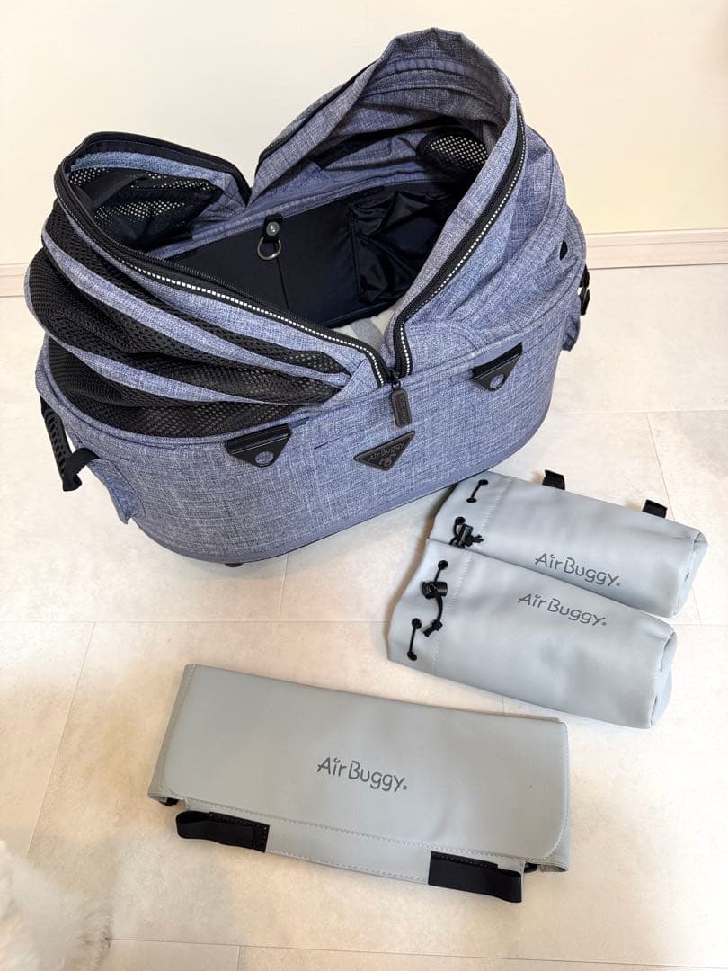 【美品】AirBuggy ペットカート ドーム2 SMサイズ コット単品
