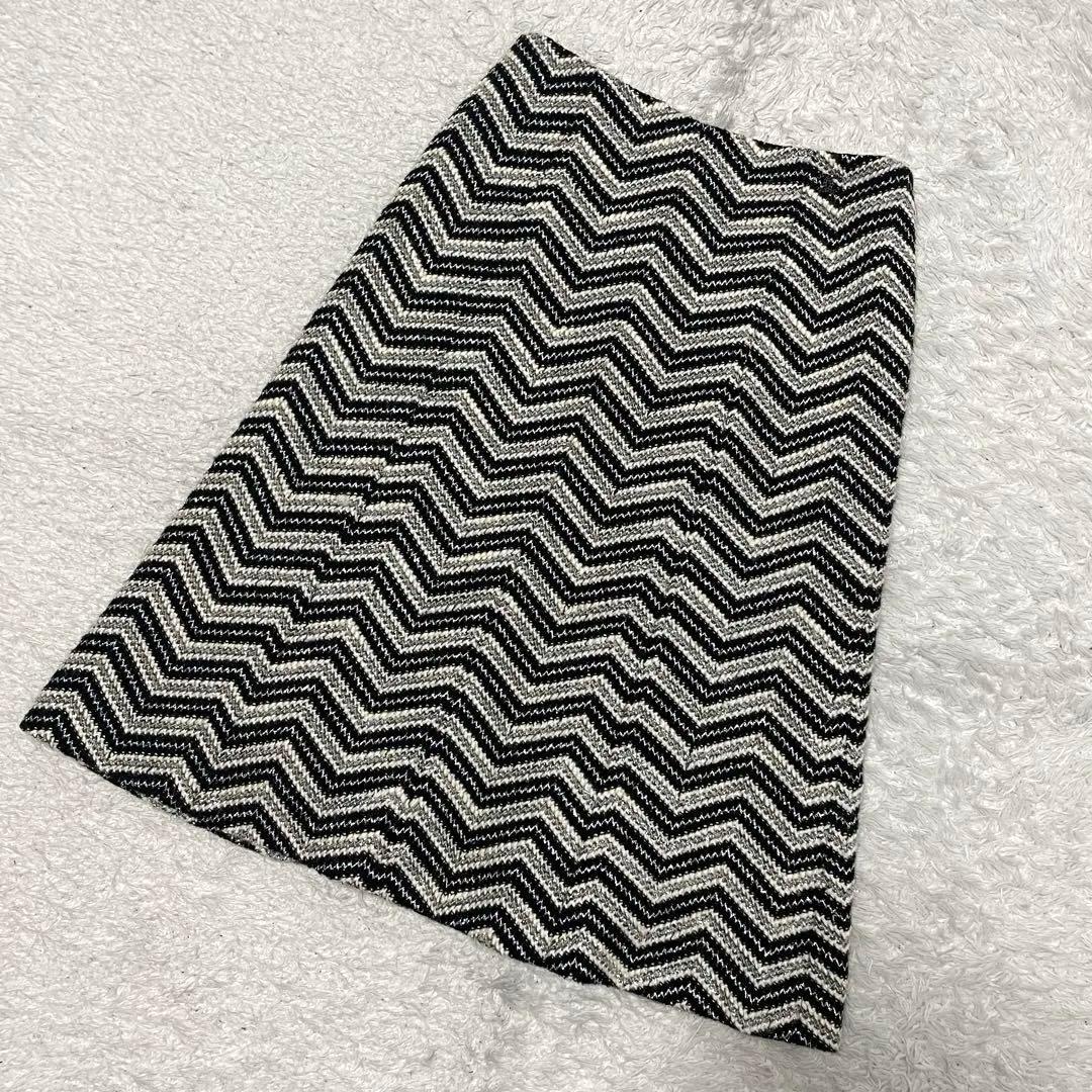 美品 CHANEL シャネル♡ツイードスカート　ココマーク M ミモレ丈 38