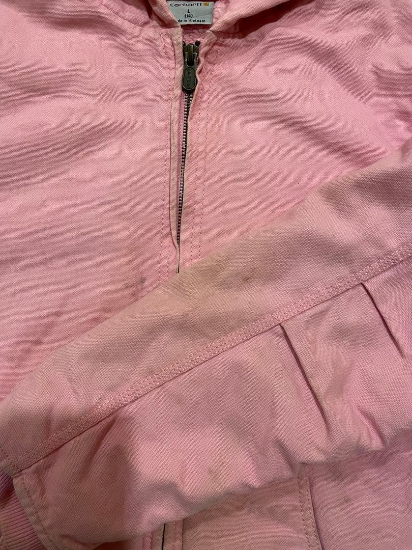 s*a様 希少品 Carhartt アクティブジャケット ピンク ボア カーハー