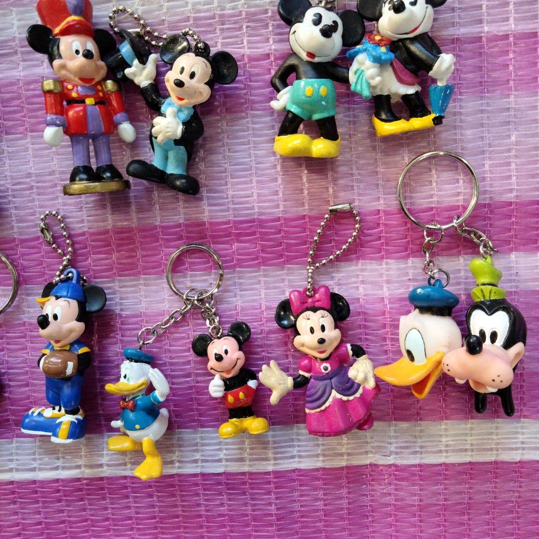 当時物　レトロ　ディズニー　キーホルダー　まとめ売り　24個