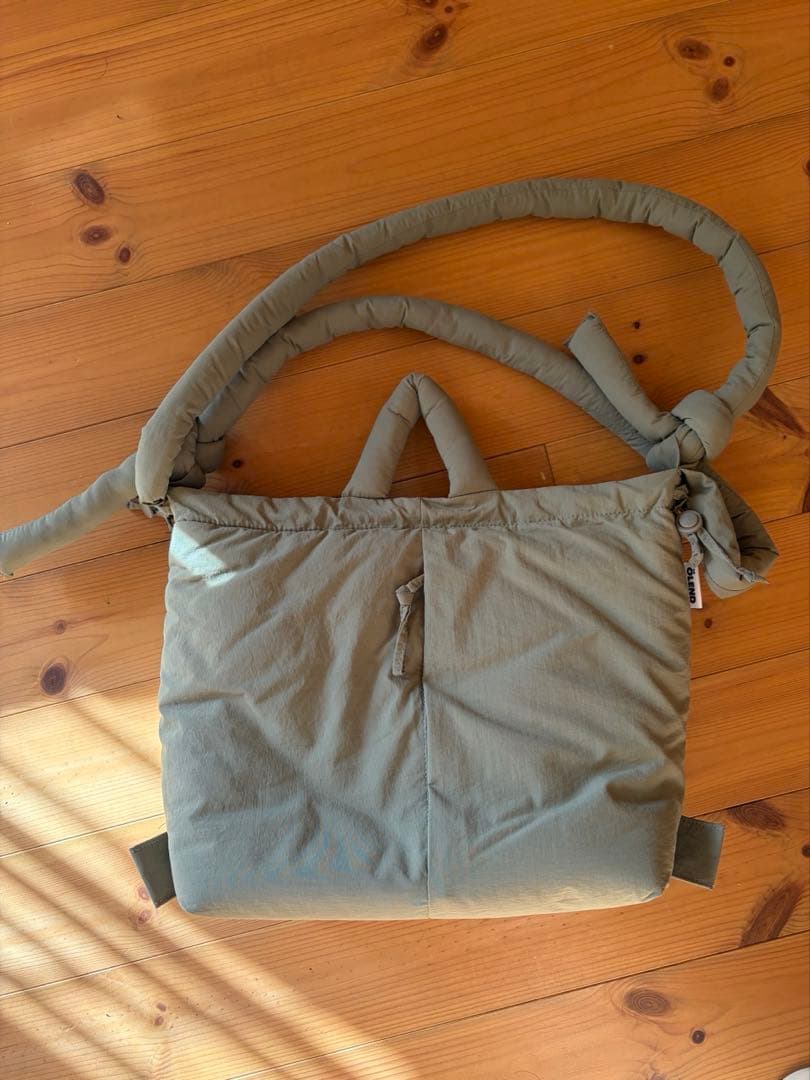 OLEND ONA SOFT BAG ライトグリーン　セージ