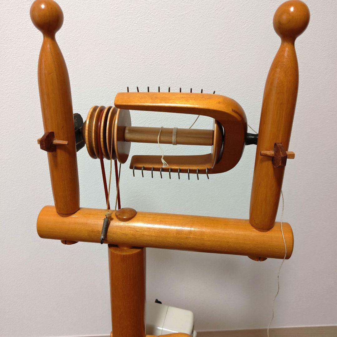 東京手織機　電動紡ぎ車