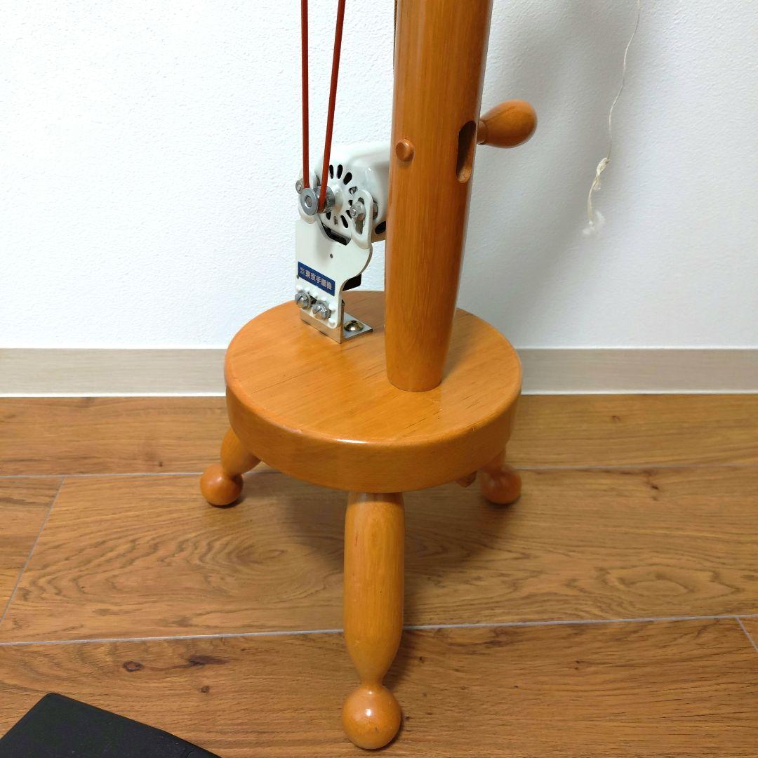 東京手織機　電動紡ぎ車