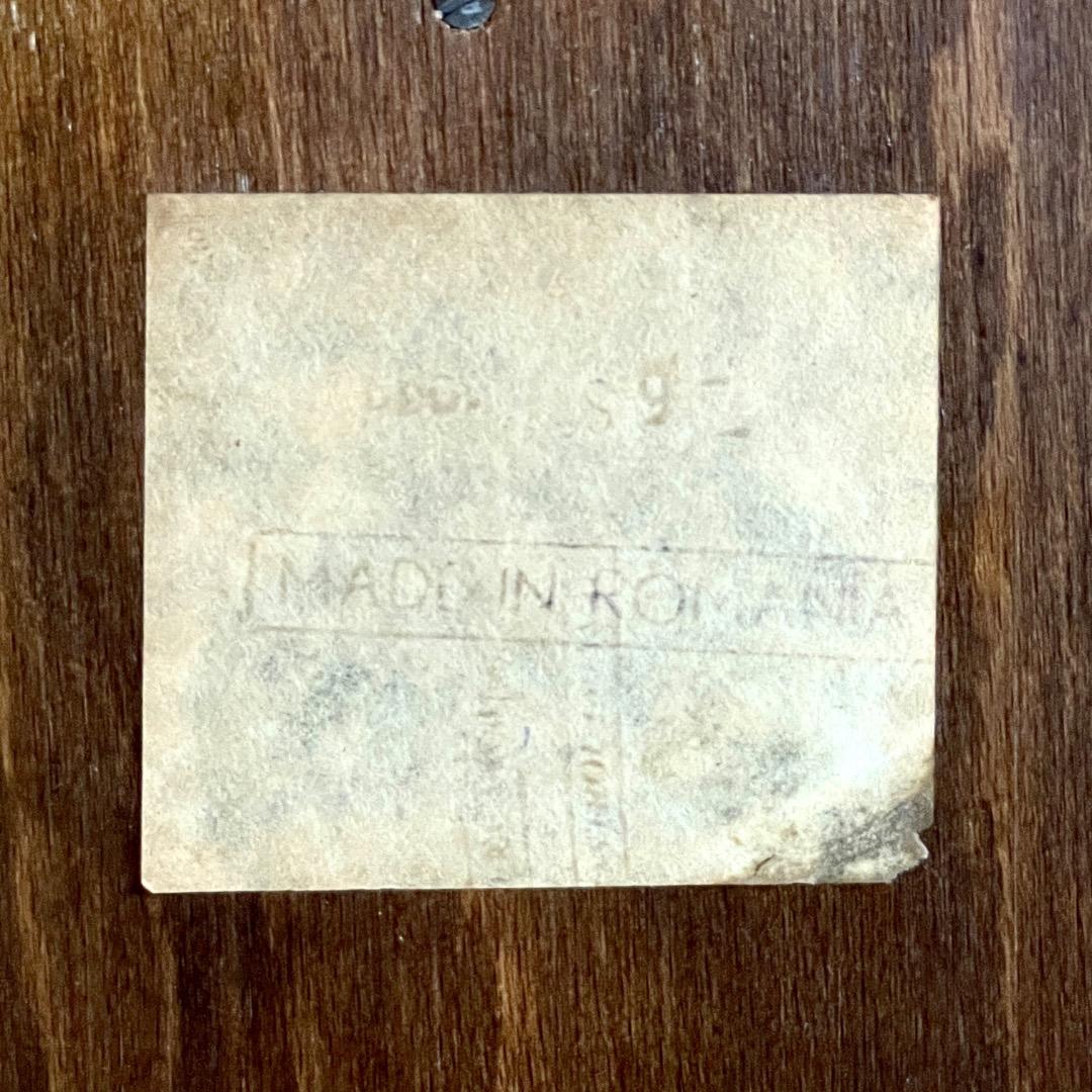 三越家具 ブルージュ／高級チェスト／高級家具・ルーマニア製・猫脚・オーク無垢材