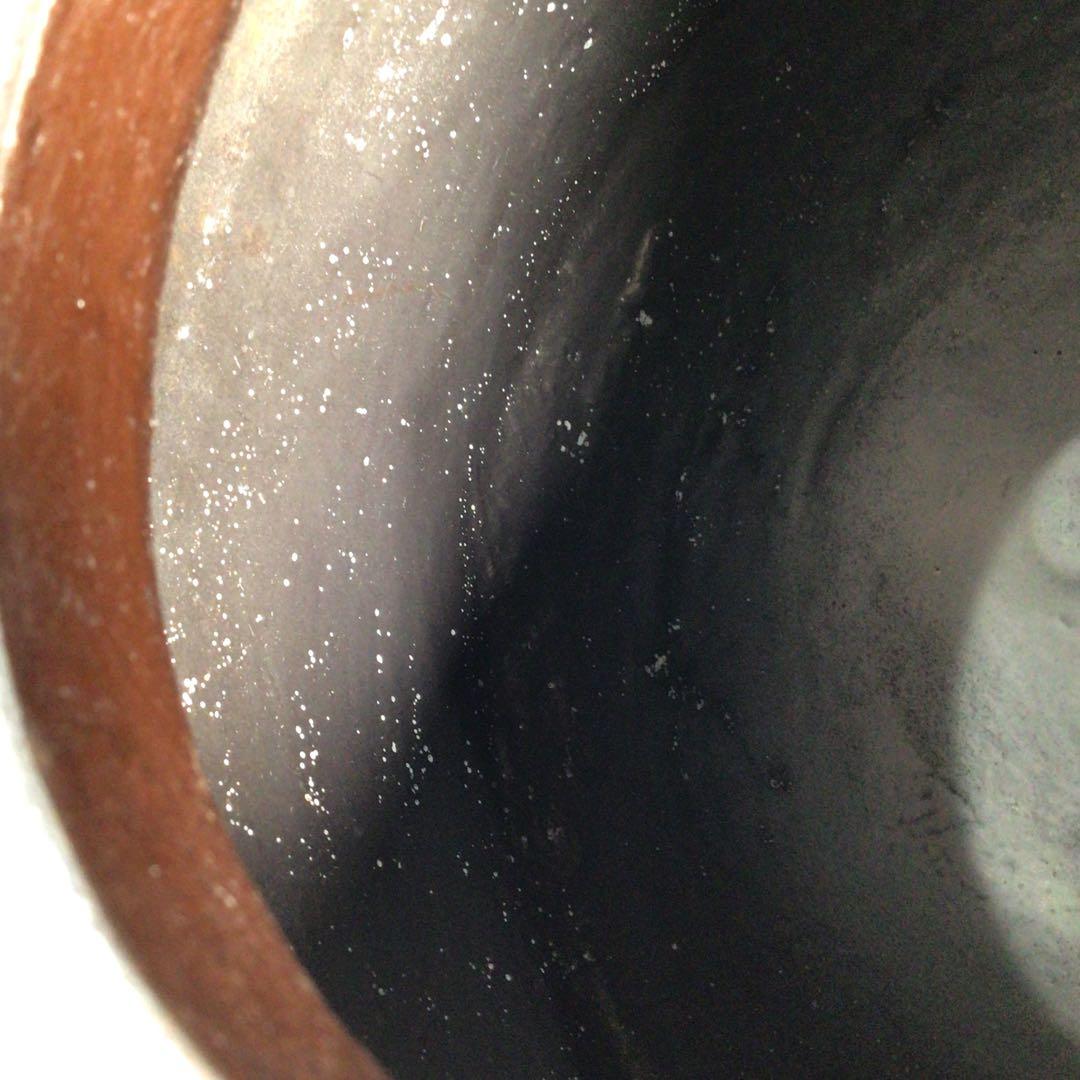 Ｍ４１７　茶釜　『釜師　佐藤清光造』『真形羽釜』　共箱　茶道具