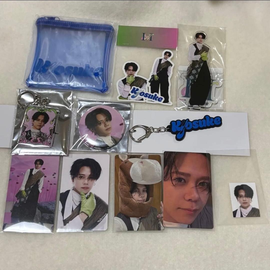 INI POPUP 藤牧京介 第1弾コンプセット ネームキー クリアポーチなど