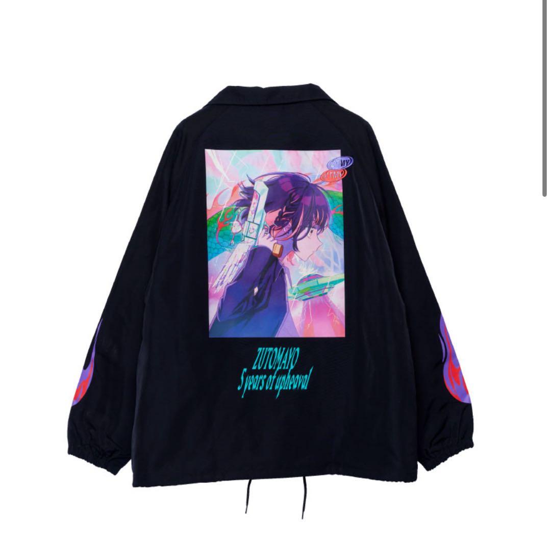 ずっと真夜中でいいのに ずとまよ ミラーチューン コーチジャケット XL