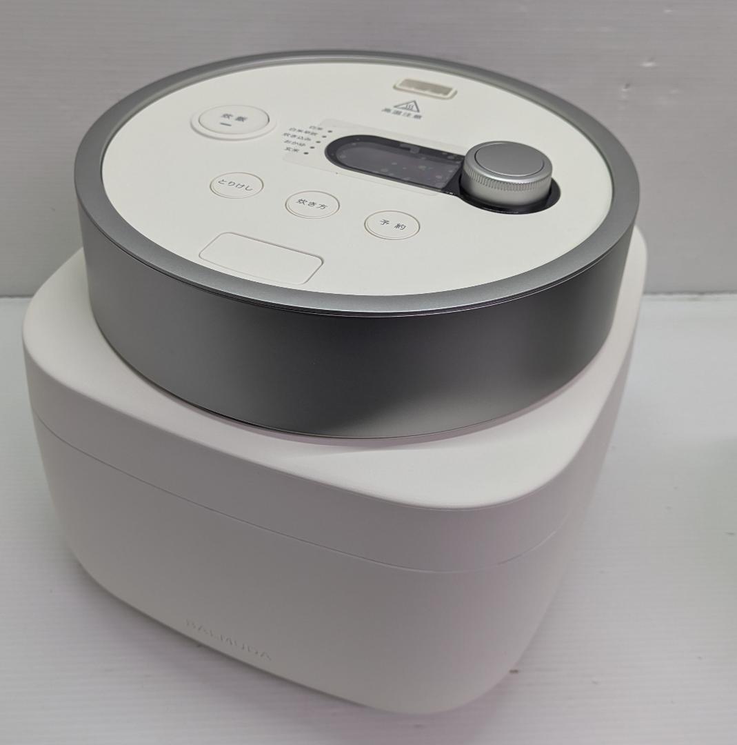 バルミューダ ザ・ゴハン K08A-WH 炊飯器 3合 BALMUDA