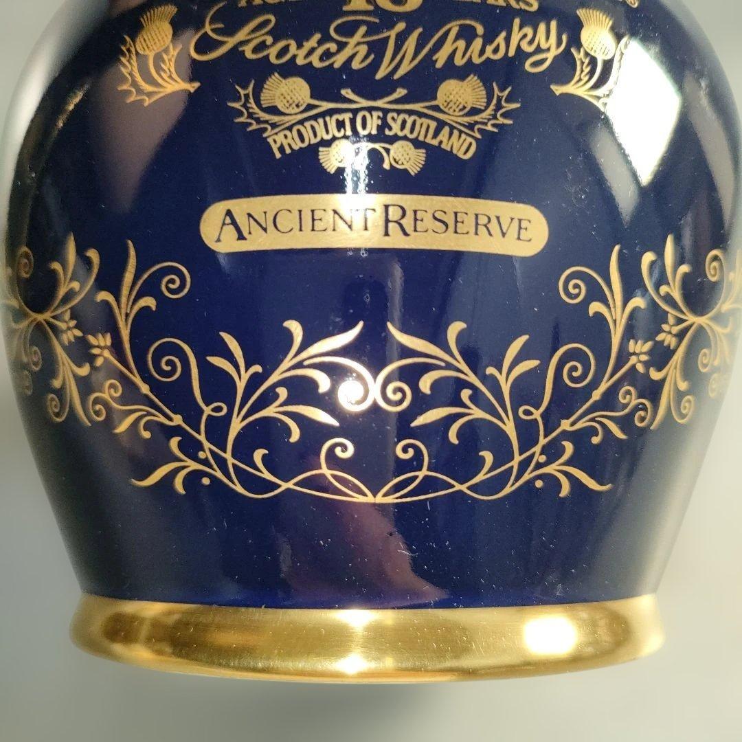 A1347-6/グレンフィディック18年/ブルー陶器ボトル/スコッチウイスキー/