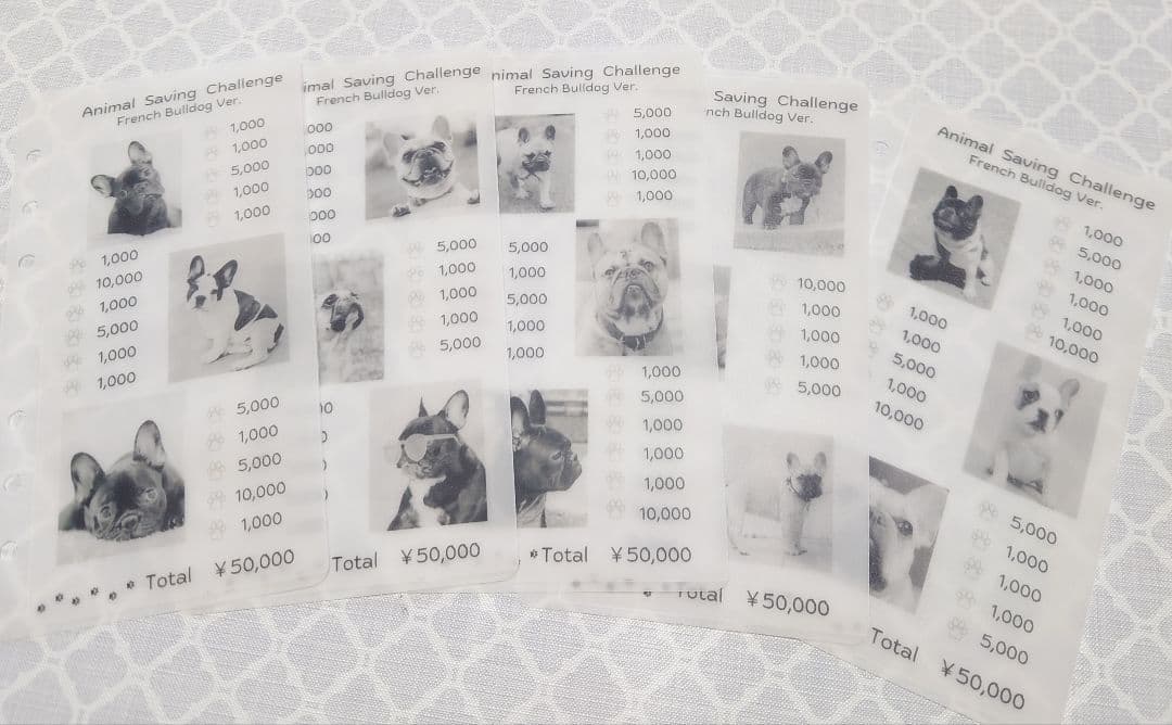 maruko.　30DaysSavingChallengeリフィル2セット