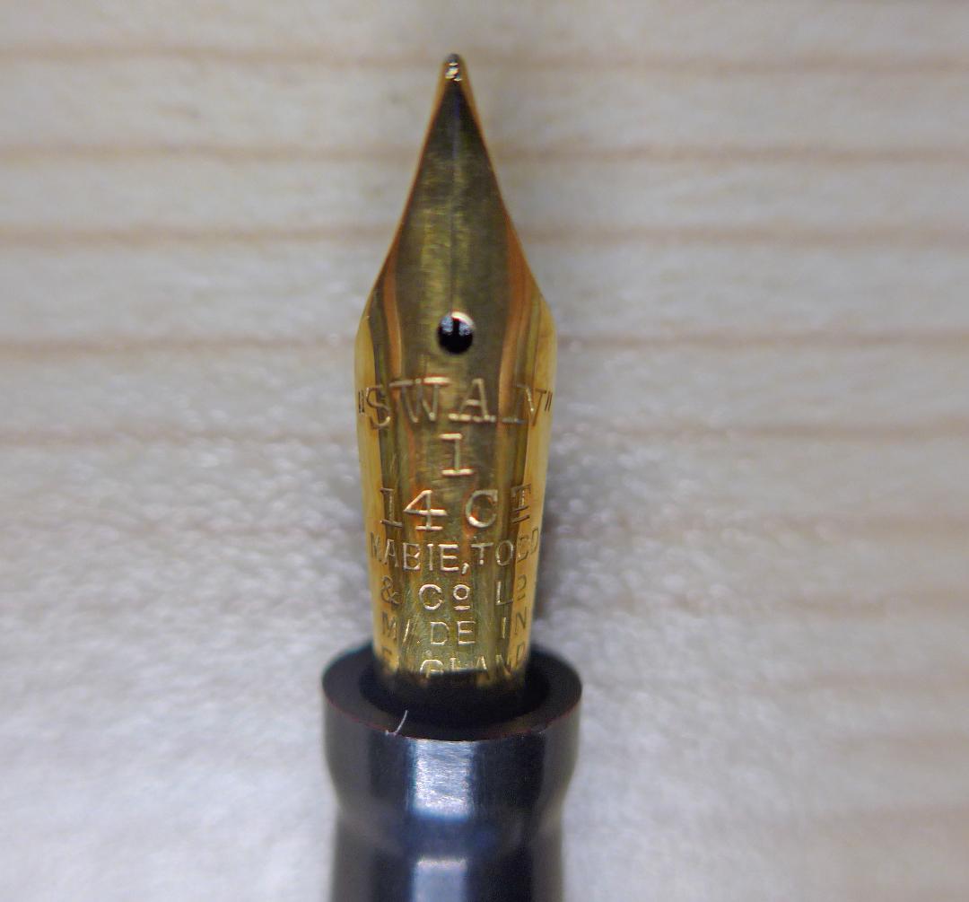 ヴィンテージ Mabie Todd Swan 3130ーフレックスnib