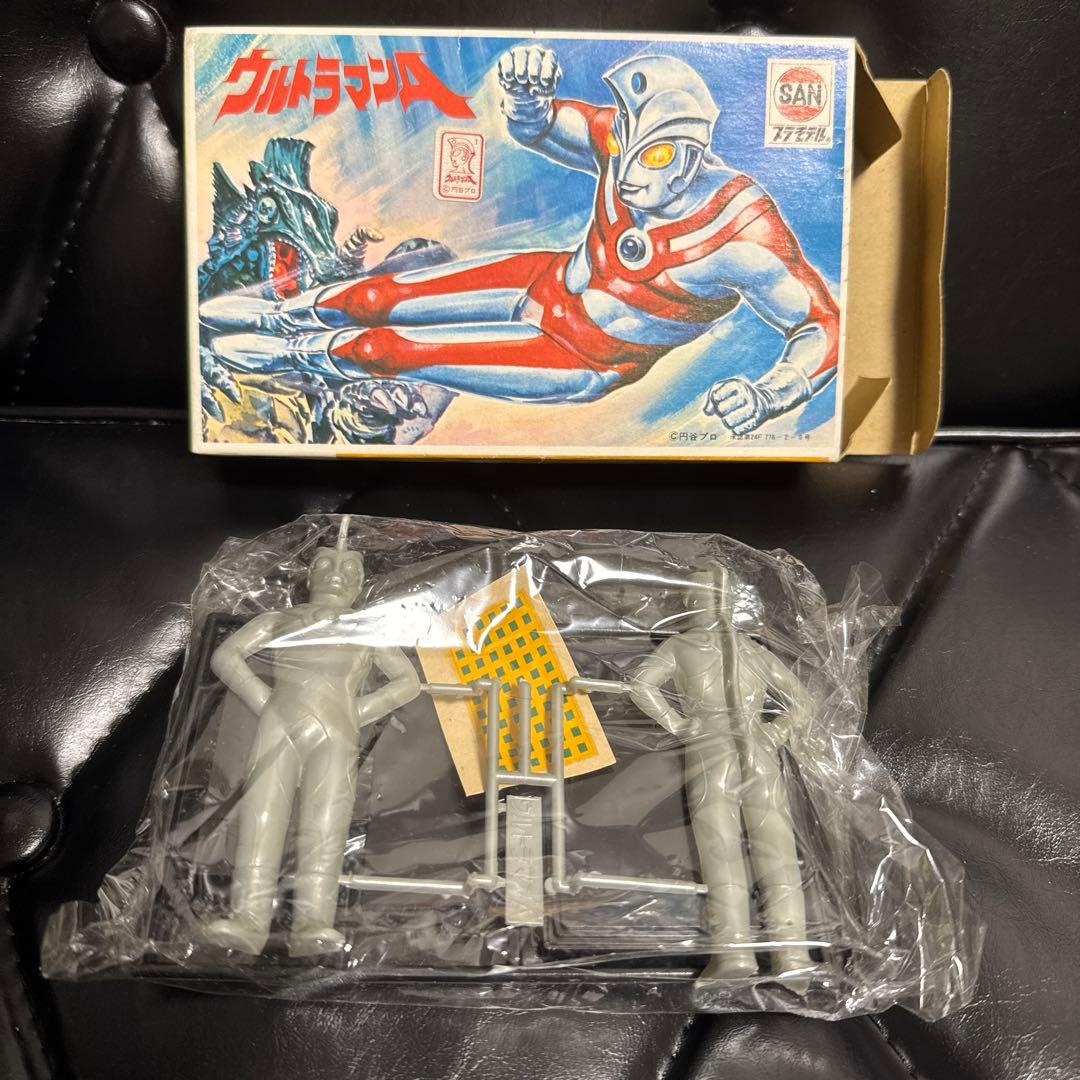 当時もの　マルサン　ウルトラマンエース　プラモデル　未組み立て
